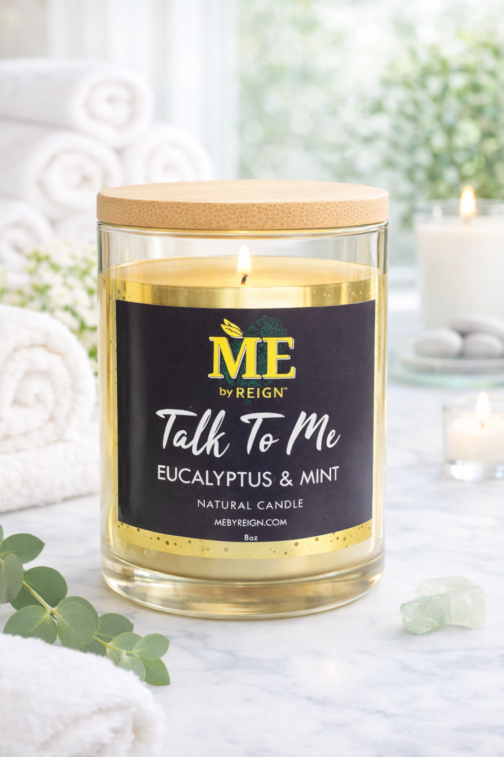 TALK to ME Eucalyptus Candle
