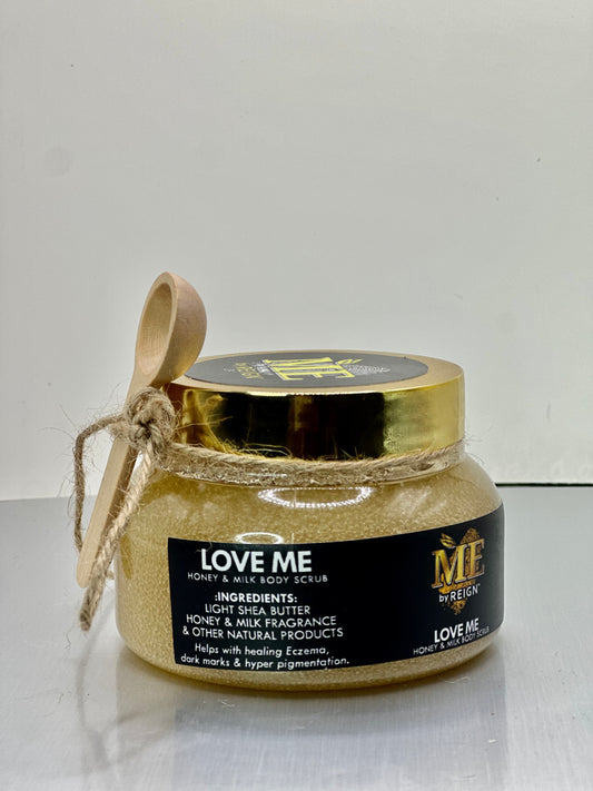 LOVE ME SUGAR SCRUB (milk&honey)