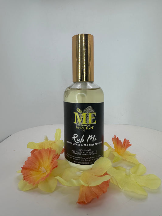 RUB ME BODY OIL (lemongrass & tea tree)